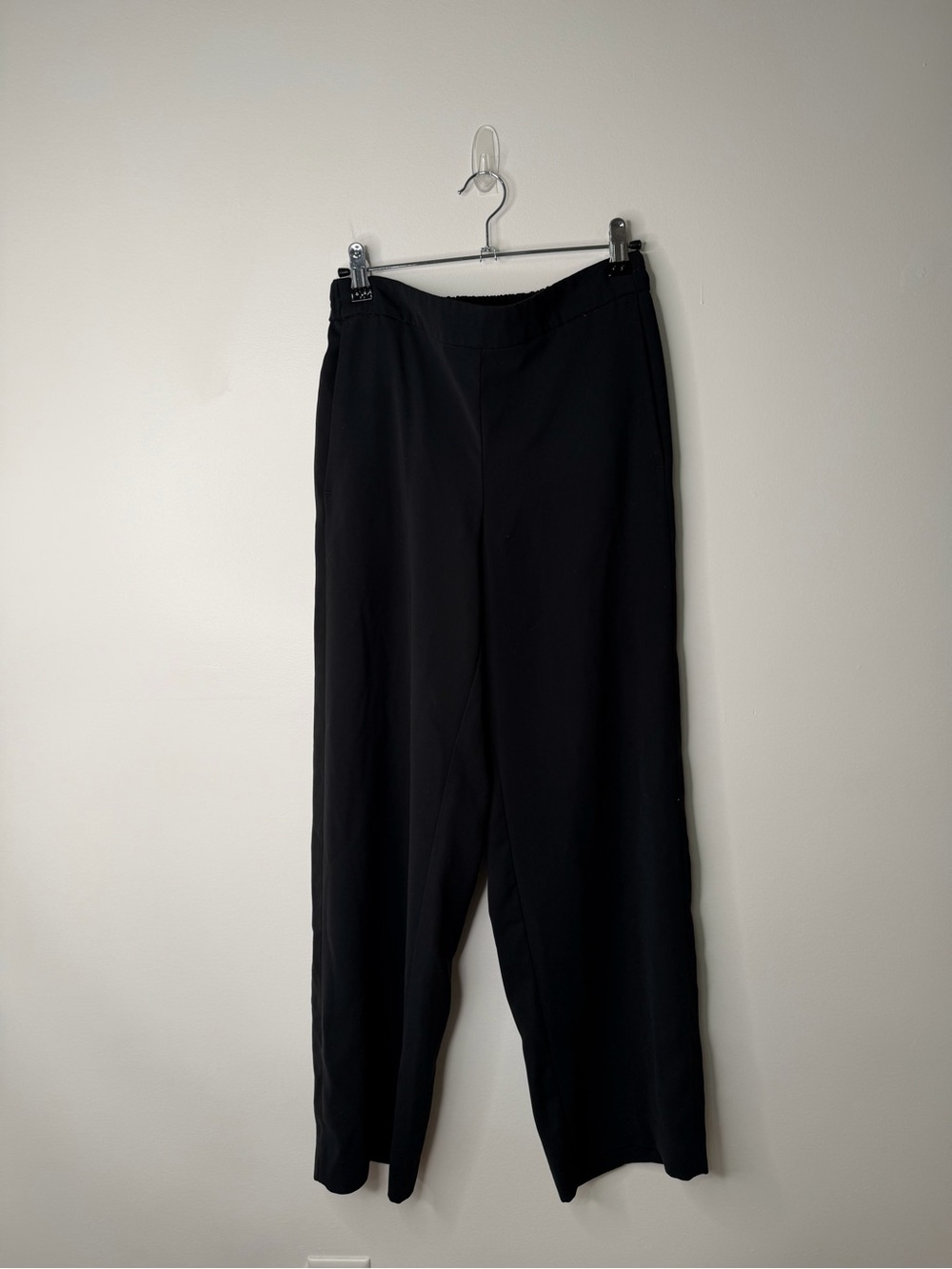 J.Crew Wide-Leg Jamie Pant Black Pull-On Dress Pants Women’s Size 2